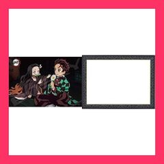 【スタッフおすすめ！】ジグソーパズル 鬼滅の刃 炭治郎と禰豆子(2)300ピース(300-1706) 鬼滅の刃専用フレーム付き