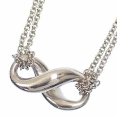 極美品 ティファニー 旧ロゴ コンビ チェーン社外品 シルバー k18 極美品 ティファニー 旧ロゴ コンビ チェーン社外品 シルバー