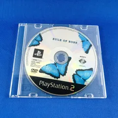 ◇094【動作OK／ケース・ディスクのみ】SONY PS2 RULE OF ROSE SCPS-15093 ルール オブ ローズ ソフト ケース プレステ2 プレイステーション2 PlayStation2 ソニー