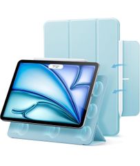 ★ESR iPad Air 13インチ ケース (M3/M2、2025/2024) iPad Pro 12.9 専用カバー 第6/5/4世代(2022/2021/2020) 強力マグネット吸着式 スリムな三つ折りスタンドケース