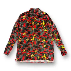 極美品】CVTVLIST カタリストオープンカラーシャツ総柄長袖 1 極美品】CVTVLIST カタリストオープンカラーシャツ総柄長袖 1