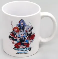 【中古】マグカップ･湯のみ 本間ひまわり＆リゼ・ヘルエスタ＆竜胆尊＆樋口楓 マグカップ 「バーチャルYouTuber にじさんじ VIRTUAL JAPAN CIRCUIT HIROSHIMA」