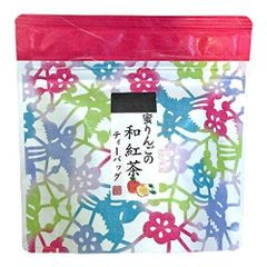 【４袋セット】蜜りんごの和紅茶　２ｇ×５パック　◉訳あり特価