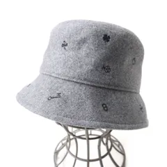 ★エルメス カシミヤ100% バケットハット グレー 美品ウィメンズ メルカリ