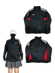 adidas(アディダス) 黒 赤 トラックトップス ジャージ 95