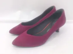 ◇ ROCKPORT ロックポート ポインテッドトゥ ヒール パンプス サイズ22.5cm バーガンディ系 レディース E  【1305010010223】