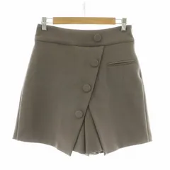 ジルスチュアート JILL STUART 24SS シックダブルクロスショートパンツ ハーフ 2 ブラウン 092-4130010 /NQ