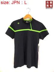 デサント descente サンスクリーン ジップスタンド ショートスリーブシャツ メンズ JPN：L のサムネイル