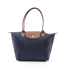 ロンシャン Longchamp トートバッグ LE PLIAGE ORIGINAL M ル プリアージュ オリジナル M L2605089P68M ネイビー キャンバス レザー ショルダーバッグ レディース 新品のサムネイル
