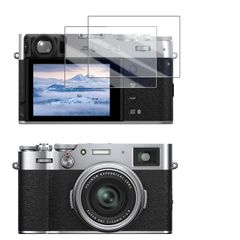 新品 Wigsii【2枚】 対応 Fujifilm X100VI X100V X-E4 X-T4 用 液晶保護フィルム 「日本AGC旭硝子素材製、硬度9H、2.5D加工、極薄、高透過率、指紋防止、撥水撥油、衝撃吸収、飛散防止、貼り付け簡単、気泡ゼロ」WXX10