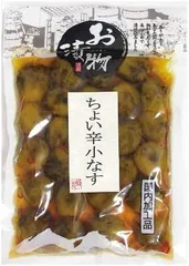 北杜食品 ちょい辛小茄子 180g 香の物 お茶請け 国内加工のサムネイル