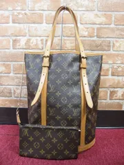 LOUIS VUITTON ルイヴィトン モノグラム バケットGM M42236 トートバッグ