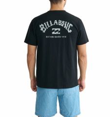 2025春夏 新品【BILLABONG/ビラボン】ARCH FILL Tシャツ BLK メンズ BF01A201