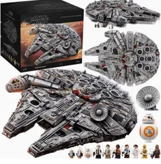 新品 互換レゴ スターウォーズ ミレニアム?ファルコン 宇宙船 モデル ブロック 組み立て kkkmrp