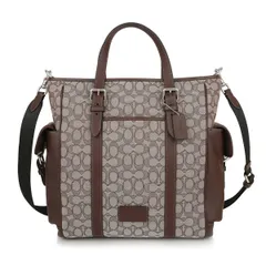 新品 コーチ COACH トートバッグ スプリント トート オーク/メイプル