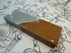 天然砥石 黄板  極細 希少品 1198g 包丁研ぎ 仕上げ砥石 / 鉋鑿大工道具鋸剃刀包丁 10000目 AS02 実物撮影