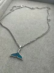 ホエールテール ネックレス アウトレット 特価 訳アリ品 クジラの尻尾 ハワイアンジュエリー