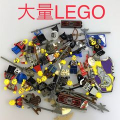 中古 LEGO レゴ お城シリーズ  ミニフィグ　武器　旗　盾　バラバラ　パーツ　大量　まとめ売り HN-812 ※キャッスル　オールドレゴ 361