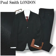 【美品】 【上質】 ポールスミス ロンドン Paul Smith LONDON シングル 3B フォーマル スーツ セットアップ 上下 テーラードジャケット スラックスパンツ 通年 M メンズ