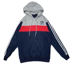 70s Ssize adidas logo paker 24010610 アディダス ロゴ パーカー 長袖