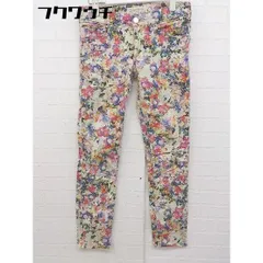 ◇ BEAUTY & YOUTH ビューティアンドユース UNITED ARROWS 総柄 スキニー パンツ サイズS マルチ レディース  【中古】 【1106020011862】