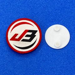 10個Set JPBA プロ用 マグネット式 ワッペン取付けプレート 標準サイズ ☆JPBA プロ用 マグネット式 ワッペン 取付けプレート 標準サイズ（約