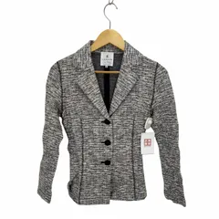 ランバンオンブルー LANVIN en Bleu ツイードテーラードジャケット レディース  38のサムネイル