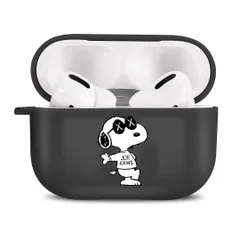 かわいい キャラクター カバー 落下防止 エアポッツプロ2 保護ケース スヌーピー 耐衝撃 第2世代 Magsafe ワイヤレス充電対応 Pro 滑り止め AirPods 人気 ケース AirPods Pro2 Pro2 Airpods ケース