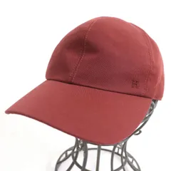 HERMES エルメス ネバダ リネン 麻 キャップ 帽子 メンズ サイズ50