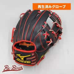 【クリーニング済み 】 ミズノ 軟式グローブ / 内野手用 型付け済み (mizuno グラブ)[WE1202]