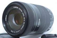 250322★極上★Canon キヤノン 望遠ズームレンズ EF-S55-250mm F4-5.6 IS STM APS-C対応 EF-S55-250ISSTM