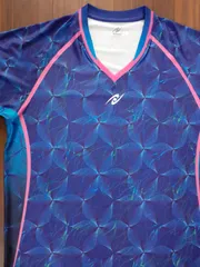 Nittaku ニッタク 卓球 JTTA公認 ユニフォーム ムーブラッフルシャツ