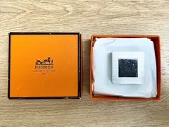 エルメス その他雑貨 シルバー HERMES フォトスタンド Hロゴ