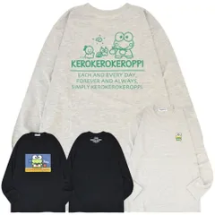 けろけろけろっぴ Tシャツ 長袖 ロンT サンリオ キャラクターズ プリント メンズ レディース kk1243-34-A