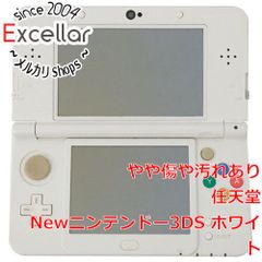 [bn:5] 任天堂　Newニンテンドー3DS ホワイト　本体のみ　本体・液晶画面いたみ