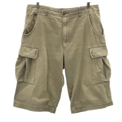 Dickies ディッキーズ カーゴショートパンツ XL カーキ メンズ 古着