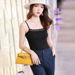 ☆ ブラック ☆ Mサイズ ☆ キャミソール ktops410 キャミソール ギャザー ノースリーブ トップス タンクトップ V ネック レイヤード 重ね着 シャツ インナー レディース セクシー スリム フォーマル かわいい おしゃれ 大人