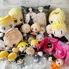 東京リベンジャーズ  25点セット まとめ売り ぬいぐるみ  マイキー  サンリオコラボ  寝そべり クッション  場地圭介  千冬  龍宮寺硬  25