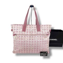 CHANEL シャネル ニュートラベルライン ギャランティカード付 ベージュ