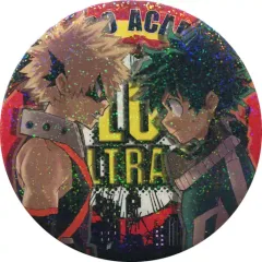 【中古】バッジ・ピンズ 爆豪勝己＆緑谷出久 「僕のヒーローアカデミア コレクション缶バッジ 第2弾」