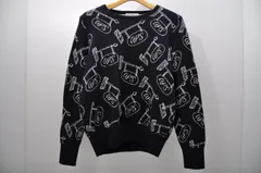 coco 中古 アンパスィ and per se レディース セーター M 青系 ブルー 長袖 クルーネック 秋冬 coco 中古 アンパスィ and per se レディース セーター M 青系