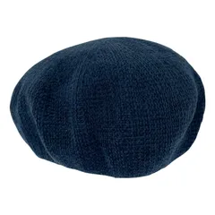 KBF  ケービーエフベレー帽 size57.5CM/ネイビー