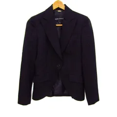 ボナジョルナータ テーラードジャケット アウター ウール ファイブフォックス レディース Mサイズ ブラック BUONA GIORNATA 【中古】