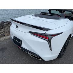 LC500 コンバーチブル カーボン トランクスポイラー リアウィング 日本製