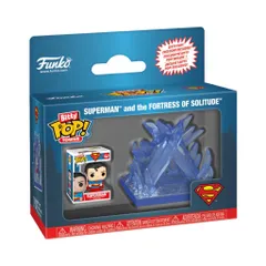 【新品/正規代理店】 FUNKO Bitty Pop! Towns ファンコ ポップ スーパーマン＆孤独の要塞 公式 フィギュア グッズ FIGURE GOODS