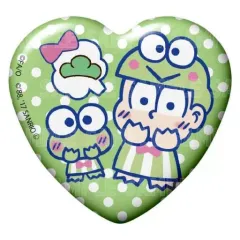 【中古】バッジ・ピンズ(キャラクター) チョロ松×けろけろけろっぴ(松マーク) 「おそ松さん×サンリオキャラクターズ トレーディング缶バッジ vol.3」