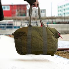 ミリタリーパッチワーク50sUSテントのパッチワークしたハンドメイドの1点物【T.K GARMENT SUPPLY】