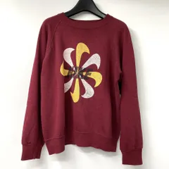 【中古】80s～90s NIKE 風車ロゴプリントスウェット サイズ不明 バーガンディ ナイキ[17]