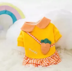 ペット服 XS 秋 冬 かわいい ワンピース ドッグウェア 犬の服 犬服 猫服