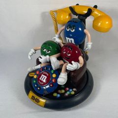 90年代 エムアンドエムズ 電話機 箱付き　90s M&M Animated Telephone　アンティーク　ヴィンテージ　アメトイ